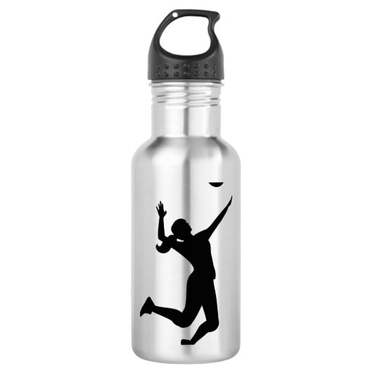 silhouette women's volleyball waterfles (Voorkant)