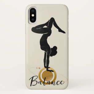 Silhouette yoga ondersteboven handstandaard, bevro Case-Mate iPhone case