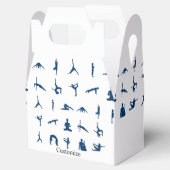 Silhouette Yoga Poses Thunder_Cove Bedankdoosjes (Geopend)