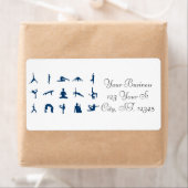 Silhouette Yoga Poses Thunder_Cove Etiket (Insitu)