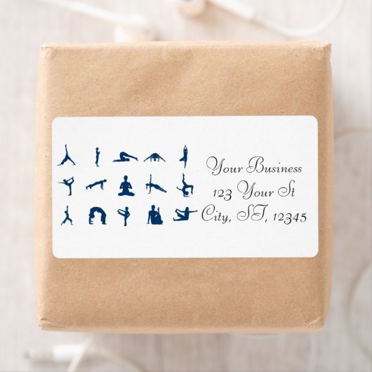 Silhouette Yoga Poses Thunder_Cove Etiket (Insitu)