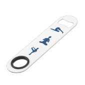 Silhouette Yoga Poses Thunder_Cove Speed Flessenopener (Achterkant Gekanteld)