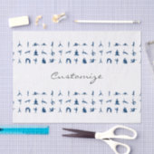 Silhouette Yoga Poses Thunder_Cove Tissuepapier (Craft)