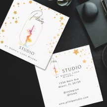 Silhouette Yoga Spa Studio Beauty Gouden Sterren