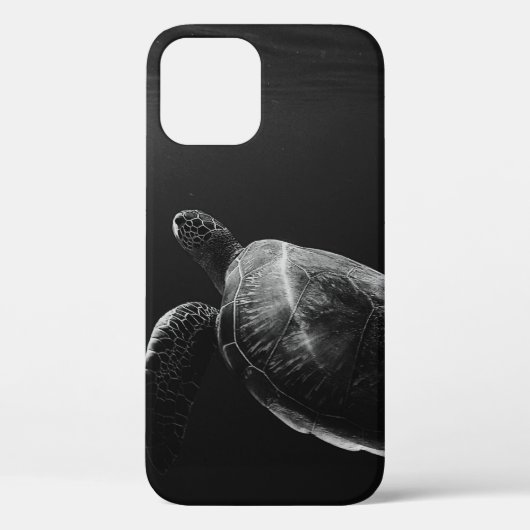 SILHOUETTE ZEE TURTLE ONDERWATER Case-Mate iPhone CASE (Achterkant)