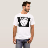 Silhouette (zwart/wit) t-shirt (Voorkant volledig)