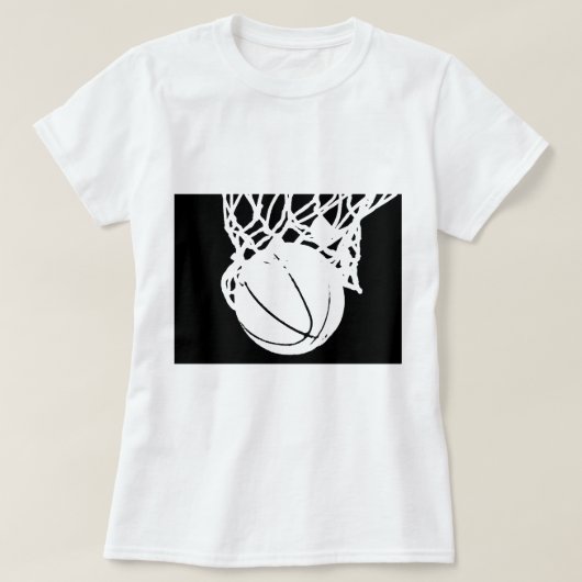 Silhouette (zwart/wit) t-shirt (Design voorkant)