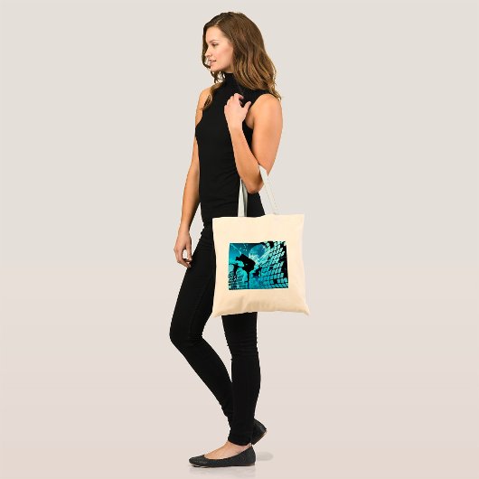 Silhouetted Dancers Canvas tas