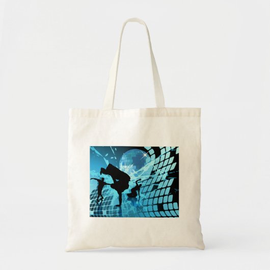 Silhouetted Dancers Canvas tas (Voorkant)