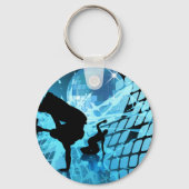 Silhouetted Dancers Sleutelhanger (Achterkant)