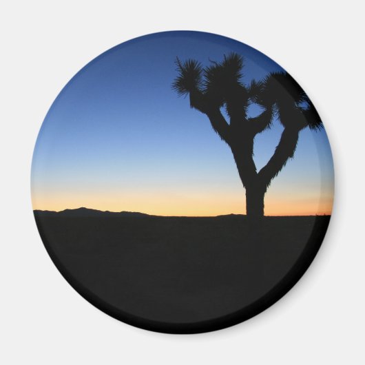 Silhouetted Joshua Tree Magneet (Voorkant)