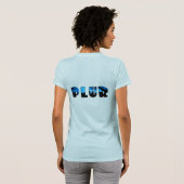 Silhouetted Ravers PLUR T-shirt (Achterkant volledig)