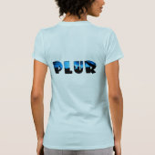 Silhouetted Ravers PLUR T-shirt (Achterkant)