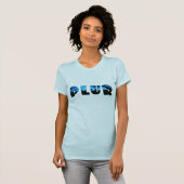 Silhouetted Ravers PLUR T-shirt (Voorkant volledig)
