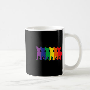 Silhouetten Chihuahua Hondenliefhebbers Koffiemok