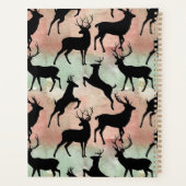 Silhouetten van herten planner (Achterkant)