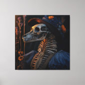 Silhouetten van het hiernamaals 00 canvas afdruk (Voorkant)