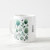 Silhouetten van Natuur - Dag Koffiemok (Voorkant links)