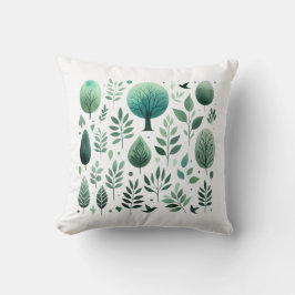 Silhouetten van Natuur: Dag Kussen