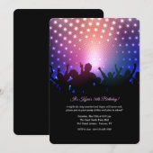 Silhouetten van vrienden die juichen kaart (Voorkant / Achterkant)