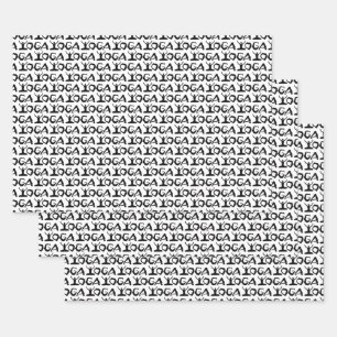 silhouetten van yoghiposities inpakpapier vel