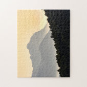 Silhouettes uit bergen legpuzzel (Verticaal)
