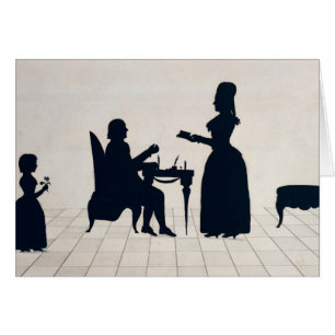 Silhouettes van Monsieur en Madame Roland