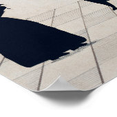 Silhouettes van Monsieur en Madame Roland Poster (Hoek)