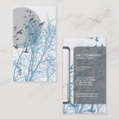 silhouetvogels: Afsprakenkaartje (Voorkant / Achterkant)