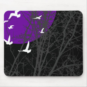 silhouetvogels muismat