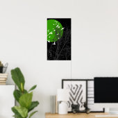 silhouetvogels poster (Thuiskantoor)