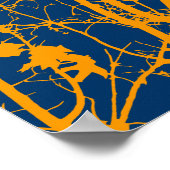 silhouetvogels poster (Hoek)