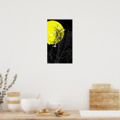 silhouetvogels poster (Keuken)