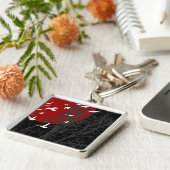 silhouetvogels sleutelhanger (Zijkant)