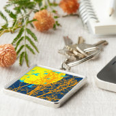 silhouetvogels sleutelhanger (Zijkant)