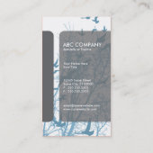 silhouetvogels visitekaartje (Achterkant)