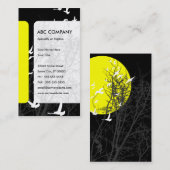 silhouetvogels visitekaartje (Voorkant / Achterkant)