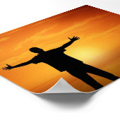 Silhueta contra o sol poster (Hoek)