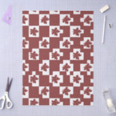 Silhueta de flores em padrão. tissuepapier (Craft)