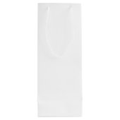 Silhueta de flores em padrão. wijn cadeautas (Achterkant)