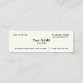 Silian Rail Bone Skinny Visitekaartjes (Voorkant)