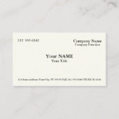 Silian Rail Bone Visitekaartje (Voorkant)