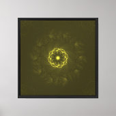 Silica Bloom Behang Canvas Afdruk (Voorkant)