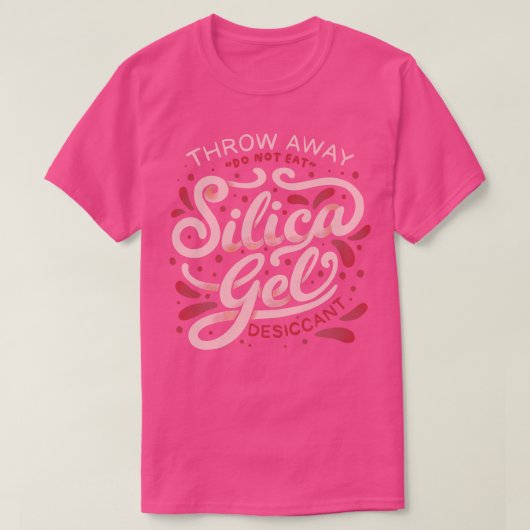 Silica Gel Lettering door Tobe Fonseca T-shirt (Design voorkant)