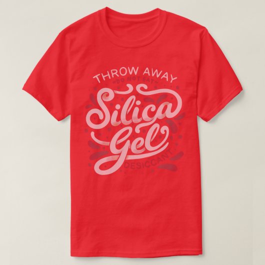 Silica Gel Lettering door Tobe Fonseca T-shirt (Design voorkant)