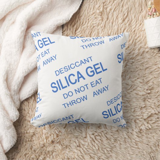 Silica Gel Pack Desiccant Funny Novelty Cushion Kussen (Deken)