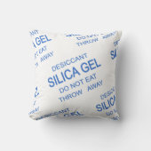 Silica Gel Pack Desiccant Funny Novelty Cushion Kussen (Voorkant)