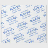 Silica Gel Pack Desiccant Novelty Wrapping Paper Cadeaupapier (Vlak)
