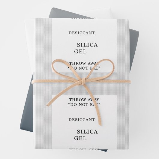 Silica Gel Pack Verpakking Verpakkingspapier Inpakpapier Vel (In situ)