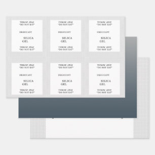 Silica Gel Pack Verpakking Verpakkingspapier Inpakpapier Vel